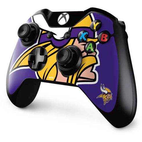 NFL Minnesota Vikings Retro Logo Xbox One Controller Skin