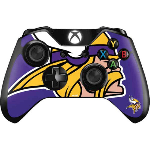 NFL Minnesota Vikings Retro Logo Xbox One Controller Skin