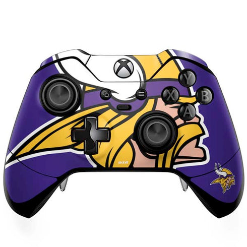 NFL Minnesota Vikings Retro Logo Xbox One Elite Controller Skin