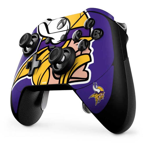 NFL Minnesota Vikings Retro Logo Xbox One Elite Controller Skin