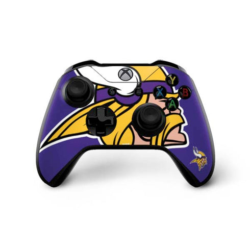 NFL Minnesota Vikings Retro Logo Xbox One X Controller Skin