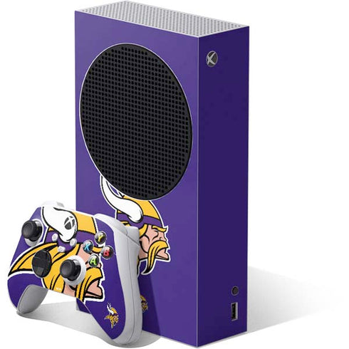 NFL Minnesota Vikings Retro Logo Xbox Series S Bundle Skin