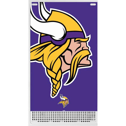NFL Minnesota Vikings Retro Logo Xbox Series S Console Skin