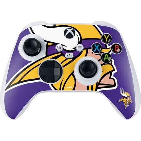 NFL Minnesota Vikings Retro Logo Xbox Series S Controller Skin