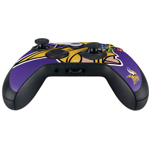 NFL Minnesota Vikings Retro Logo Xbox Series X Controller Skin
