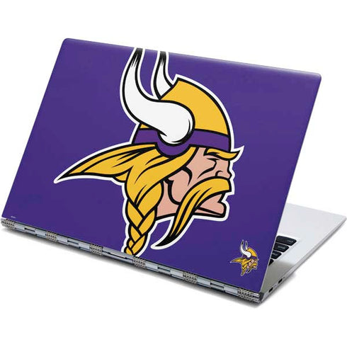 NFL Minnesota Vikings Retro Logo Yoga 910 2-in-1 14in Touch-Screen Skin