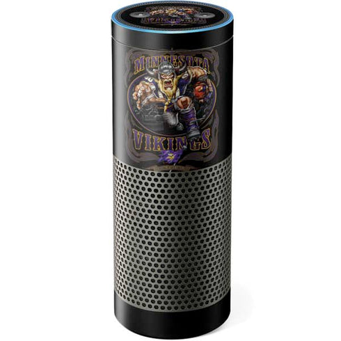 Liquid Blue NFL Minnesota Vikings Running Back Amazon Echo Skin
