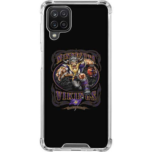 Liquid Blue NFL Minnesota Vikings Running Back Galaxy A12 Clear Case