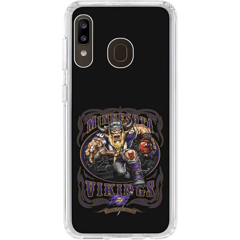 Liquid Blue NFL Minnesota Vikings Running Back Galaxy A20 Clear Case