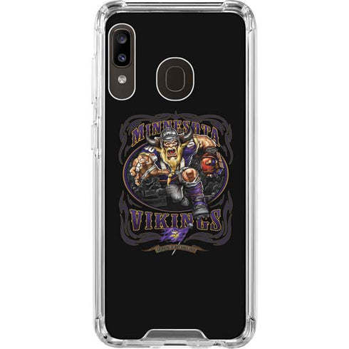 Liquid Blue NFL Minnesota Vikings Running Back Galaxy A30 Clear Case