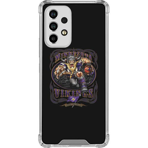 Liquid Blue NFL Minnesota Vikings Running Back Galaxy A33 5G Clear Case