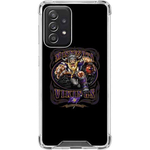 Liquid Blue NFL Minnesota Vikings Running Back Galaxy A52 5G Clear Case