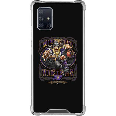 Liquid Blue NFL Minnesota Vikings Running Back Galaxy A71 5G Clear Case
