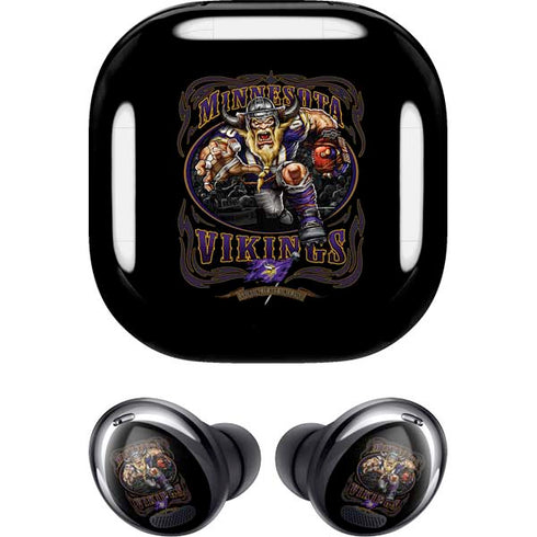Liquid Blue NFL Minnesota Vikings Running Back Galaxy Buds Pro Skin