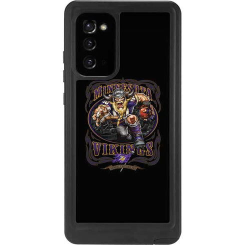 Liquid Blue NFL Minnesota Vikings Running Back Galaxy Note20 5G Waterproof Case