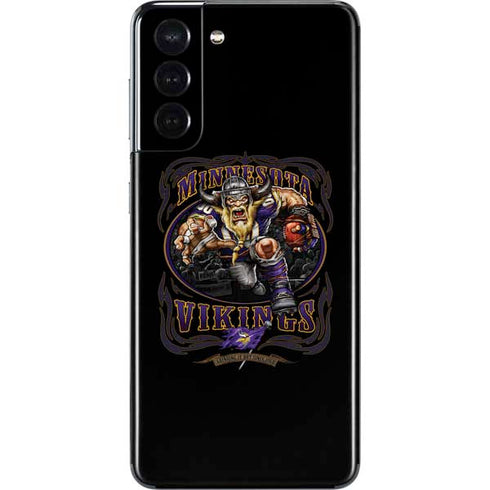 Liquid Blue NFL Minnesota Vikings Running Back Galaxy S21 5G Skin