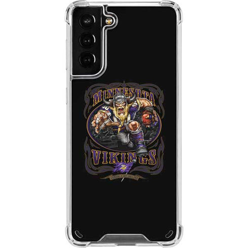 Liquid Blue NFL Minnesota Vikings Running Back Galaxy S21 Plus 5G Clear Case