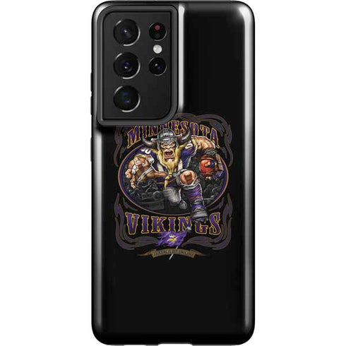 Liquid Blue NFL Minnesota Vikings Running Back Galaxy S21 Ultra 5G Pro Case