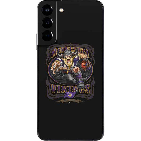 Liquid Blue NFL Minnesota Vikings Running Back Galaxy S22 Plus Skin