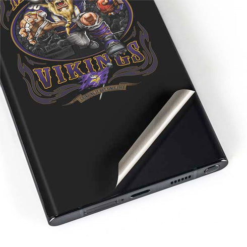 Liquid Blue NFL Minnesota Vikings Running Back Galaxy S22 Ultra Skin