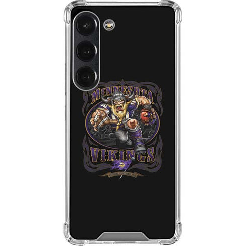 Liquid Blue NFL Minnesota Vikings Running Back Galaxy S23 Clear Case
