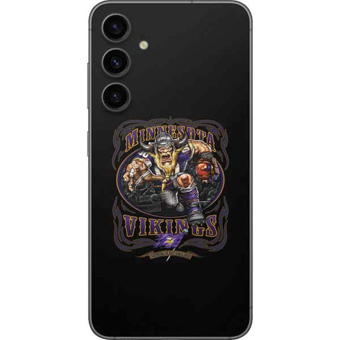 Liquid Blue NFL Minnesota Vikings Running Back Galaxy S23 FE Skin