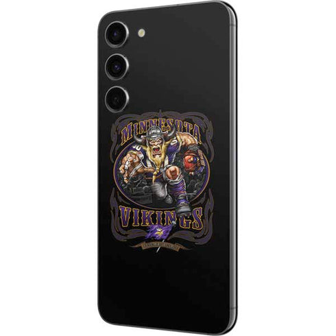 Liquid Blue NFL Minnesota Vikings Running Back Galaxy S23 Plus Skin