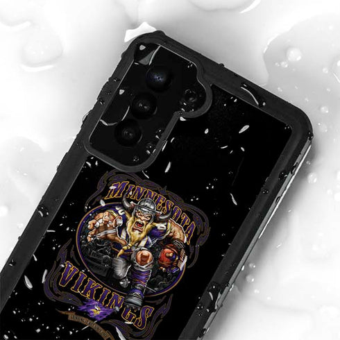 Liquid Blue NFL Minnesota Vikings Running Back Galaxy S23 Plus Waterproof Case