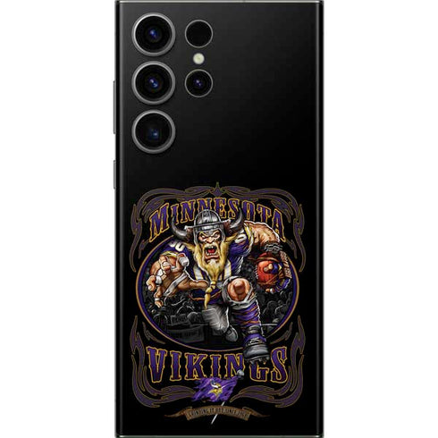 Liquid Blue NFL Minnesota Vikings Running Back Galaxy S23 Ultra Skin