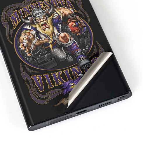 Liquid Blue NFL Minnesota Vikings Running Back Galaxy S23 Ultra Skin