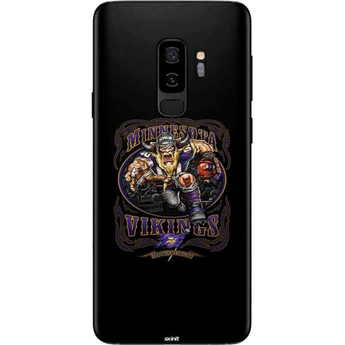 Liquid Blue NFL Minnesota Vikings Running Back Galaxy S9 Plus Skin