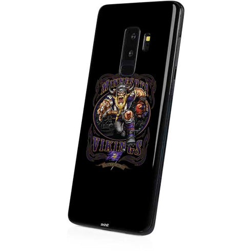 Liquid Blue NFL Minnesota Vikings Running Back Galaxy S9 Plus Skin