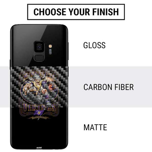 Liquid Blue NFL Minnesota Vikings Running Back Galaxy S9 Skin