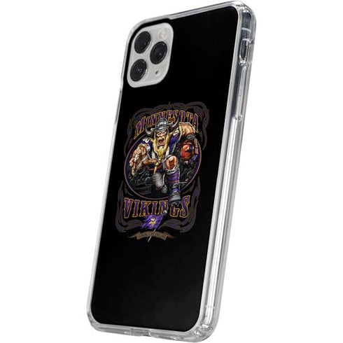 Liquid Blue NFL Minnesota Vikings Running Back iPhone 11 Pro Clear Case