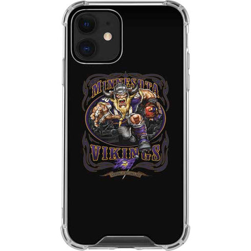 Liquid Blue NFL Minnesota Vikings Running Back iPhone 12 Mini Clear Case
