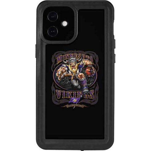 Liquid Blue NFL Minnesota Vikings Running Back iPhone 12 Mini Waterproof Case