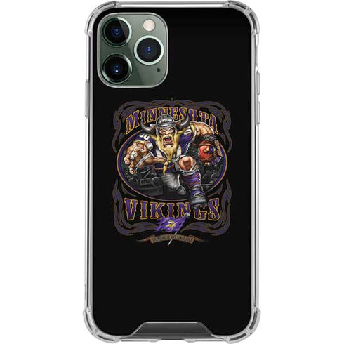 Liquid Blue NFL Minnesota Vikings Running Back iPhone 12 Pro Clear Case