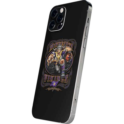 Liquid Blue NFL Minnesota Vikings Running Back iPhone 12 Pro Max Skin