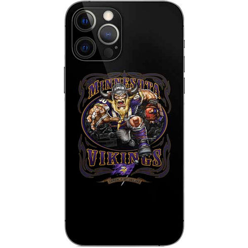 Liquid Blue NFL Minnesota Vikings Running Back iPhone 12 Pro Skin