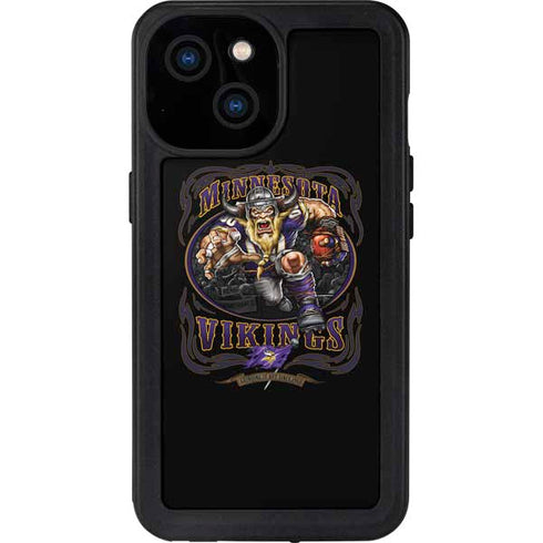 Liquid Blue NFL Minnesota Vikings Running Back iPhone 13 Mini Waterproof Case