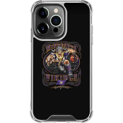 Liquid Blue NFL Minnesota Vikings Running Back iPhone 13 Pro Clear Case