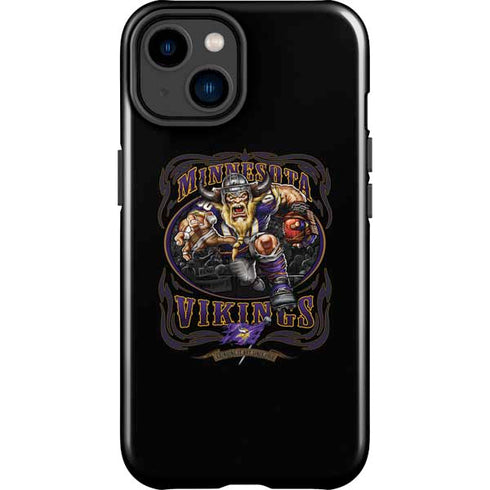 Liquid Blue NFL Minnesota Vikings Running Back iPhone 14 Plus Impact Case
