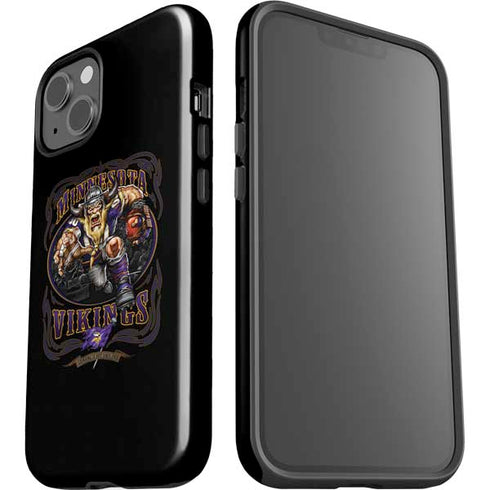 Liquid Blue NFL Minnesota Vikings Running Back iPhone 14 Plus Impact Case