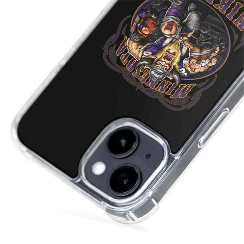 Liquid Blue NFL Minnesota Vikings Running Back iPhone 15 MagSafe Case