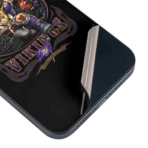 Liquid Blue NFL Minnesota Vikings Running Back iPhone 15 Plus Skin