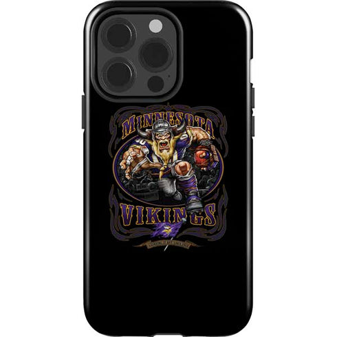 Liquid Blue NFL Minnesota Vikings Running Back iPhone 15 Pro Impact Case