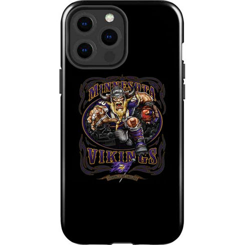 Liquid Blue NFL Minnesota Vikings Running Back iPhone 15 Pro Max Impact Case