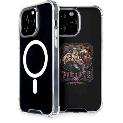 Liquid Blue NFL Minnesota Vikings Running Back iPhone 14 Pro Max MagSafe Case