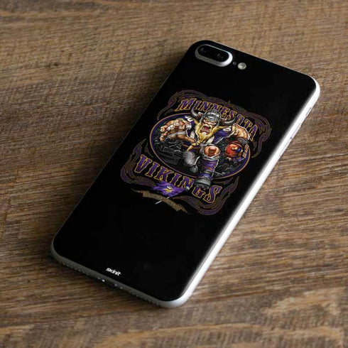Liquid Blue NFL Minnesota Vikings Running Back iPhone 8 Plus Skin
