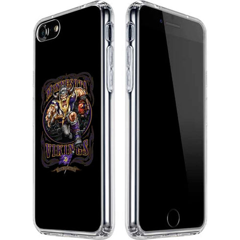 Liquid Blue NFL Minnesota Vikings Running Back iPhone SE (2nd & 3rd Gen) Clear Case